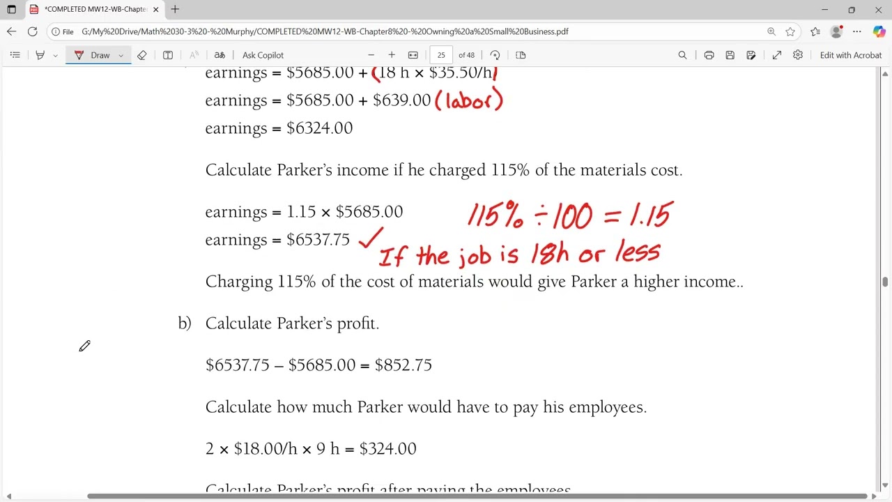 Small Business Lesson 8 Part 1