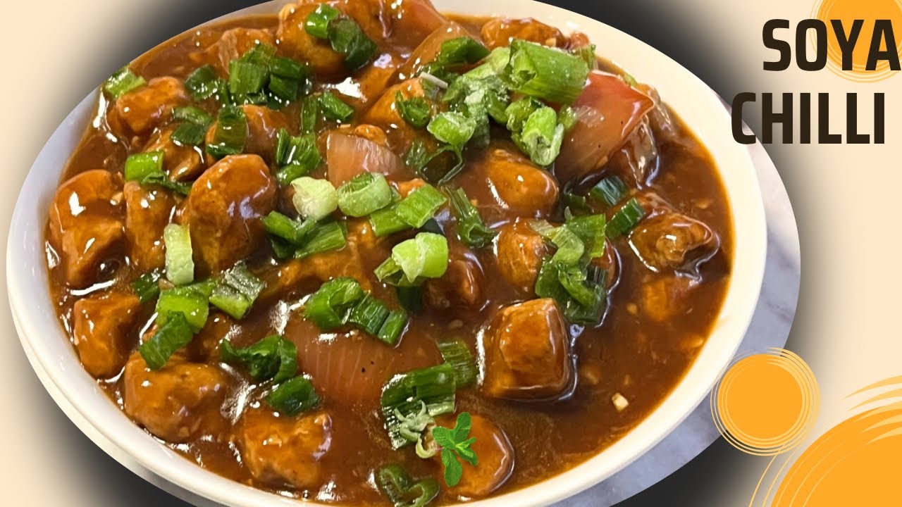 Try this recipe once Soya Chilli in 10 Minutes | Easy Indo-Chinese Recipe @irfanakitchendiary