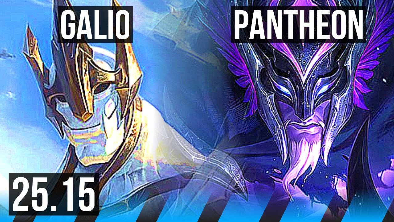 GALIO vs PANTHEON (MID) | 6/1/18 | KR Master | 25.15