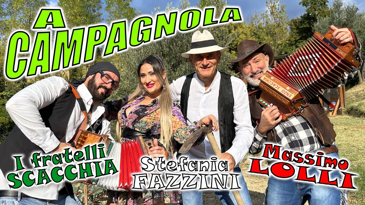 A campagnola: I fratelli SCACCHIA Enzo e Nicola, Massimo Lolli e Stefania Fazzini.