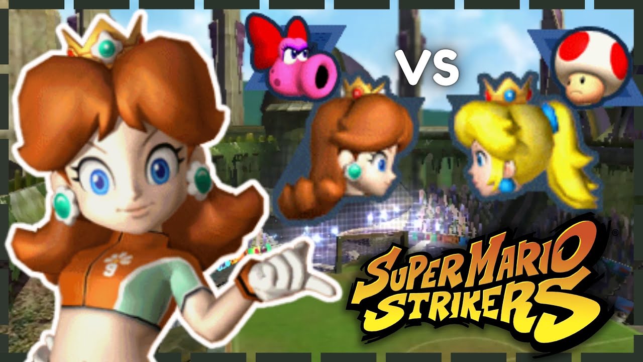 ✿ Super Mario Strikers - Daisy vs. Peach (The Palace) ✿