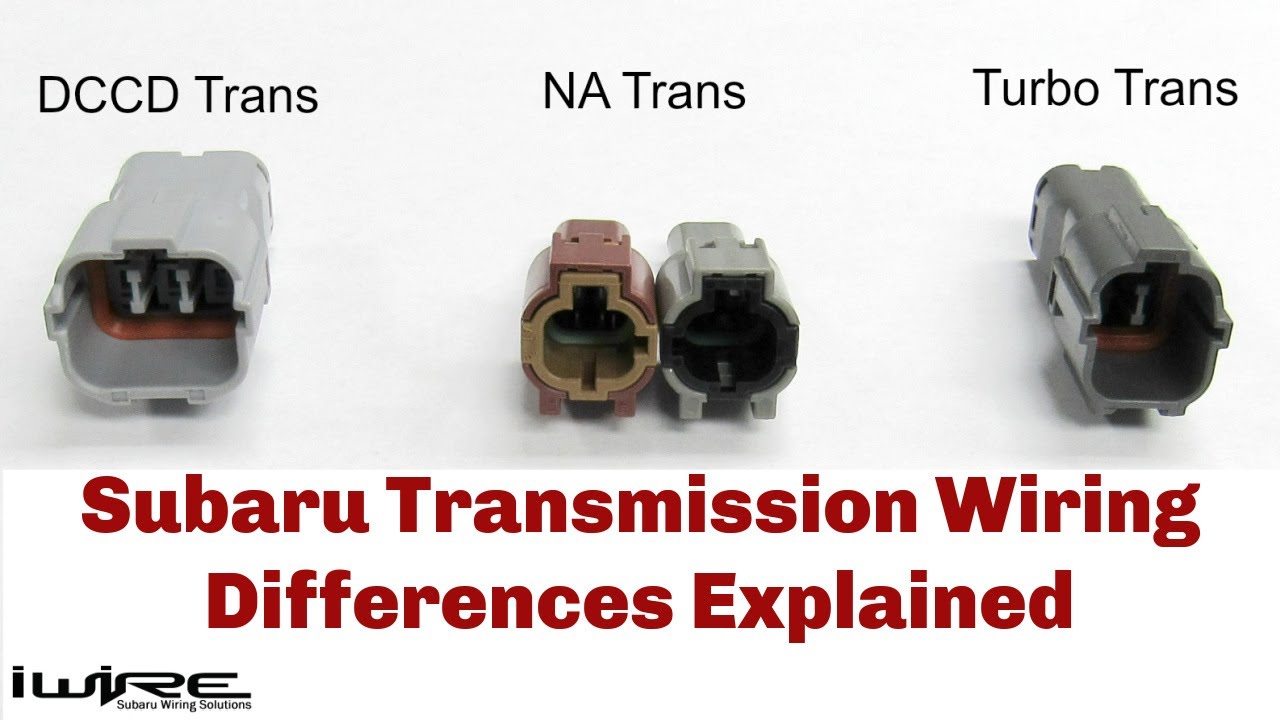 Subaru Transmission Wiring Differences Explained - Which Subaru Transmission Do I Have?