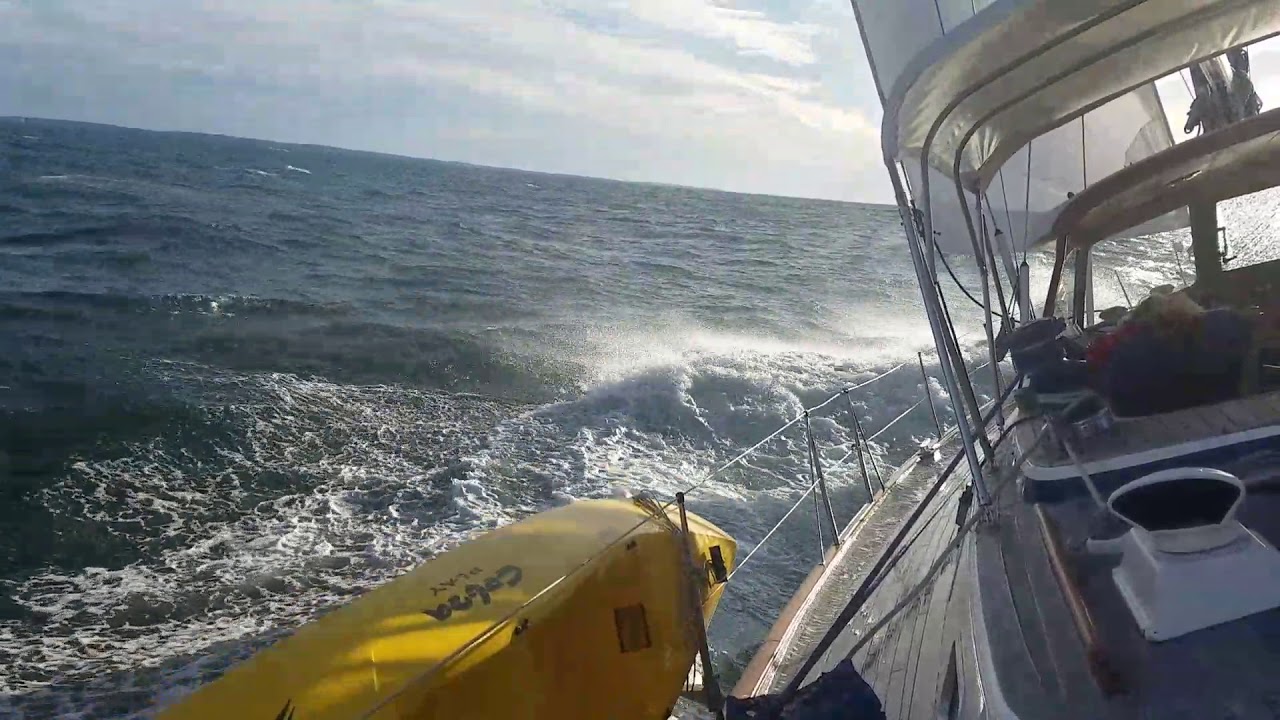 Tenacious Hallberg Rassy 53 sailing close hold