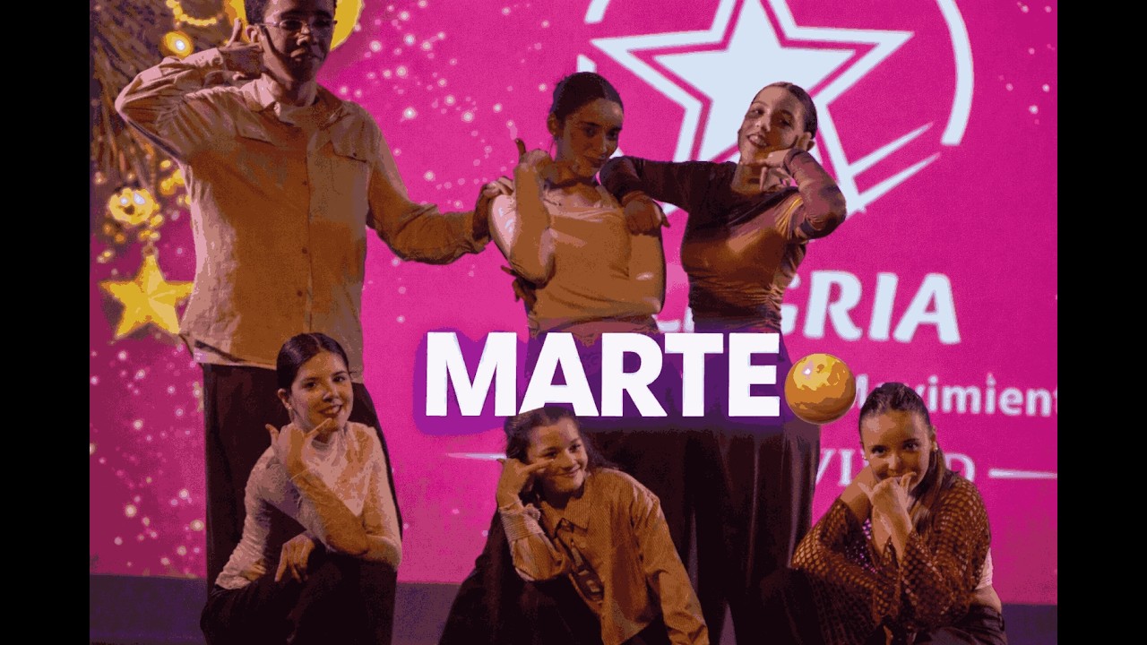 MARTE 🔴 | Baile del Festival de Navidad