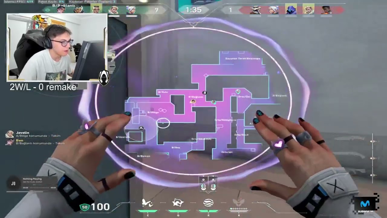 Wo0t's Crazy Clove Play on Abyss - VALORANT RADIANT GAMEPLAY