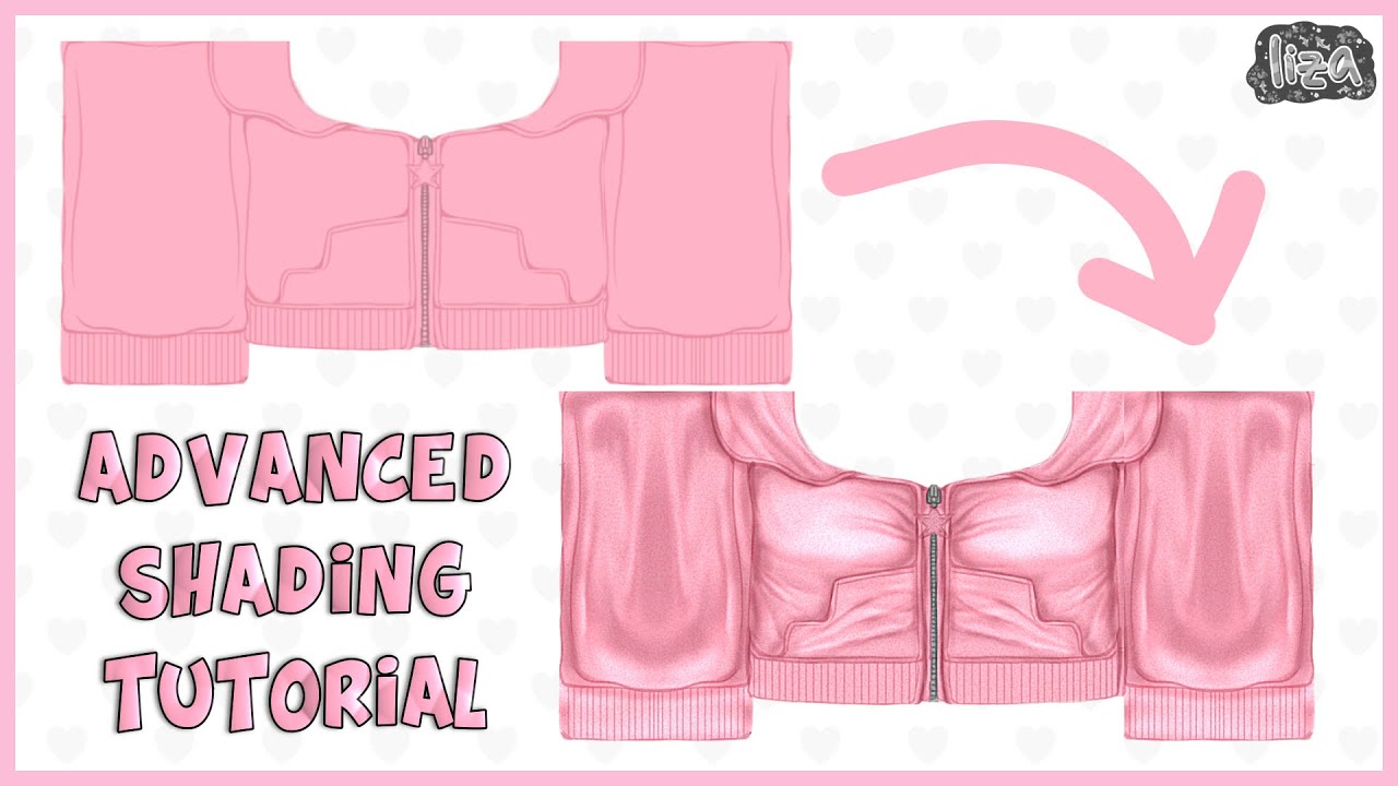 Roblox clothing shading tutorial ☁️ || ADVANCED METHOD || IBIS PAINT X