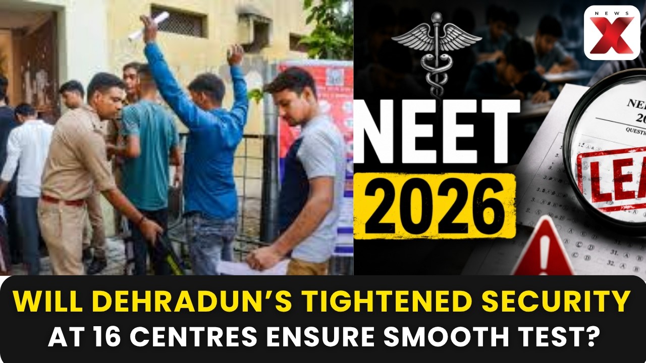 NEET Re-Exam 2026: Dehradun Tightens Security At 16 Centres Ahead Of Tomorrow&rsquo;s Test | NewsX