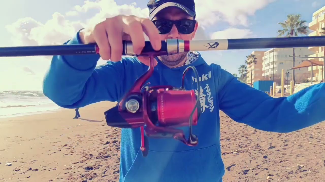 Dulcemar Pesca: entrenando lance con la Yuki Neox 360 con Lucas Ramos