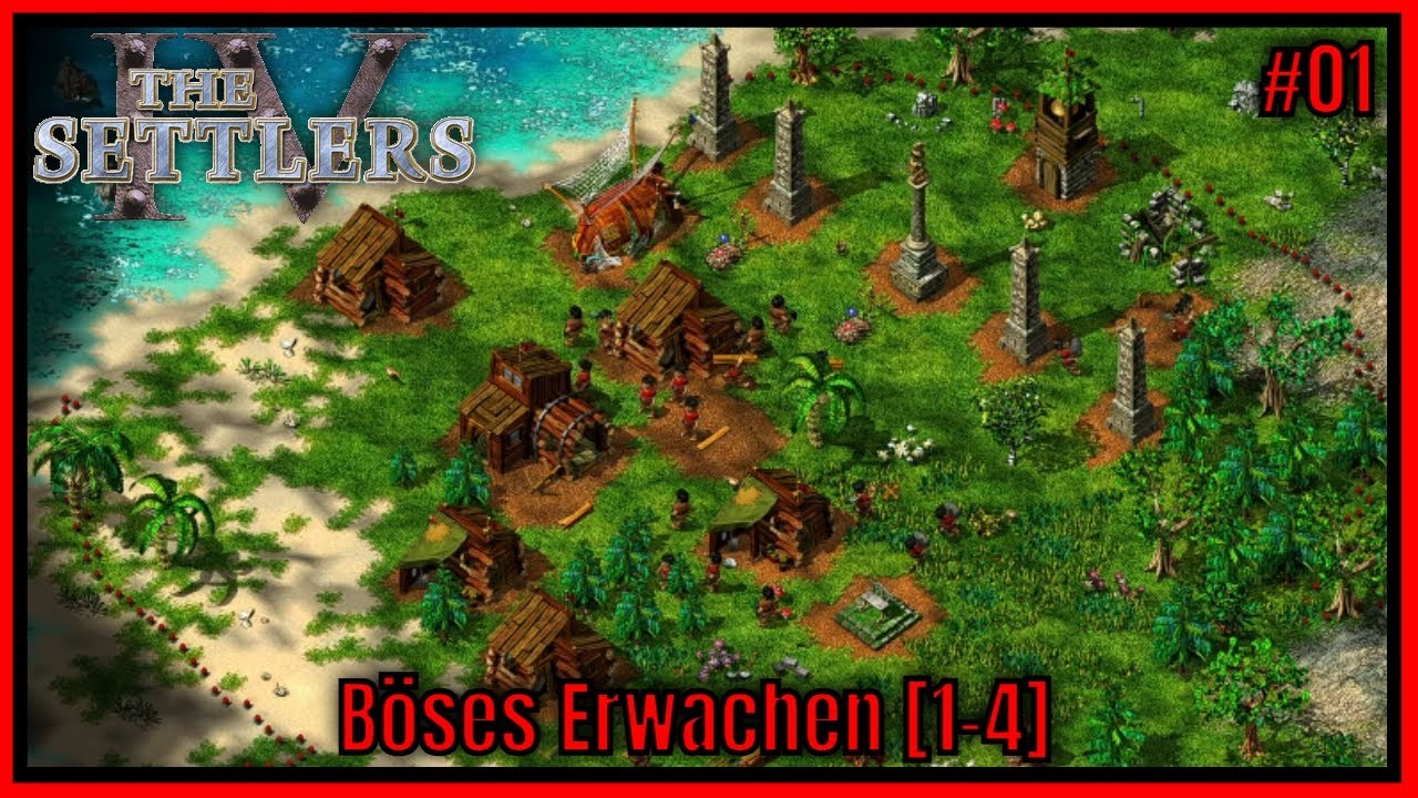 Die Siedler 4 - Böses Erwachen [1-4] Mission CD #01