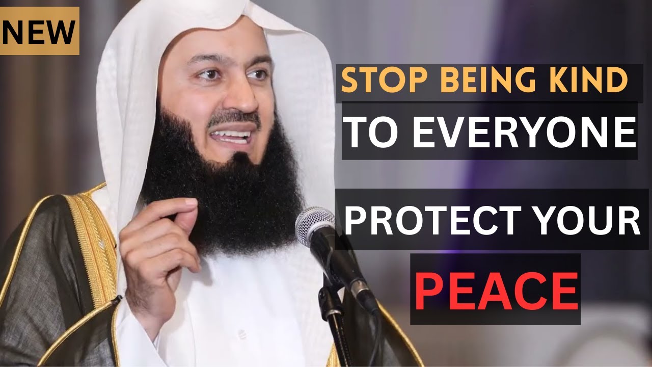 Don&rsquo;t Let People Use Your Kindness --- Protect Your Peace| Islamic Reminder || Islamic Reminder
