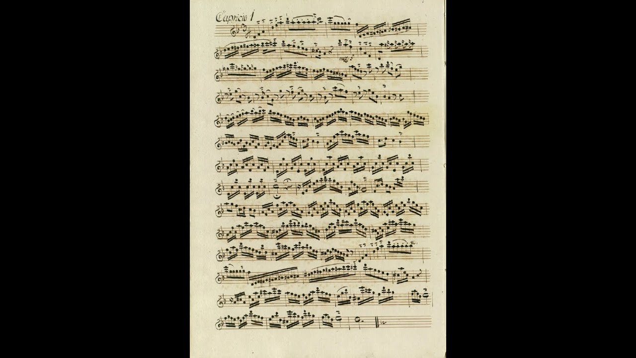 J.J. Quantz: Capriccio I (QV 3:1.8), on recorder