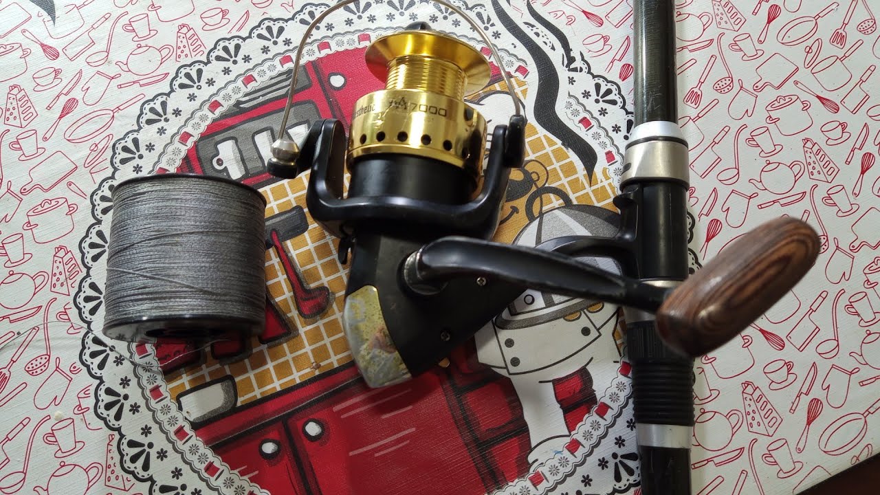 Como Colocar Linha De Multifilamento No Molinete - NENE NA PESCA.