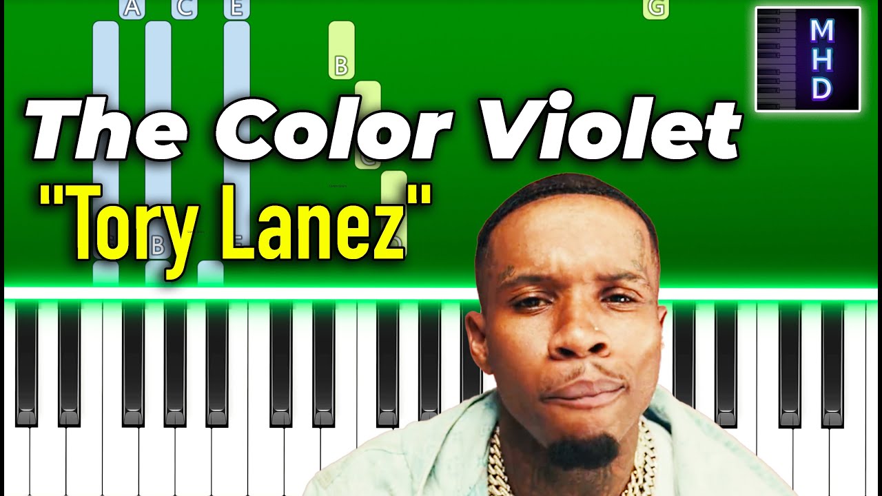 Tory Lanez - The Color Violet - Piano Tutorial