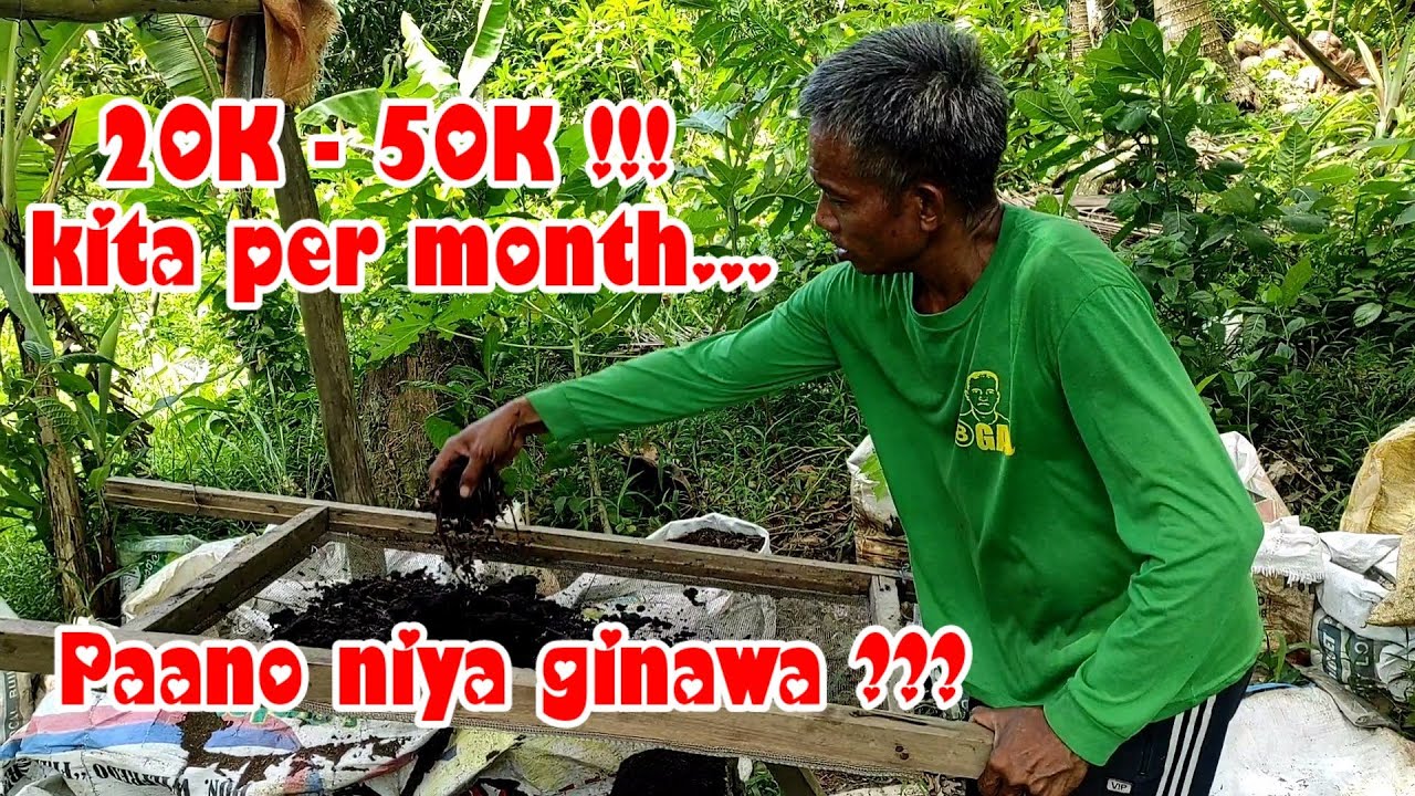 20K - 50K Kita Per Month! | Sa Pag-aalaga ng Bulate... | Paano Niya Ginawa???