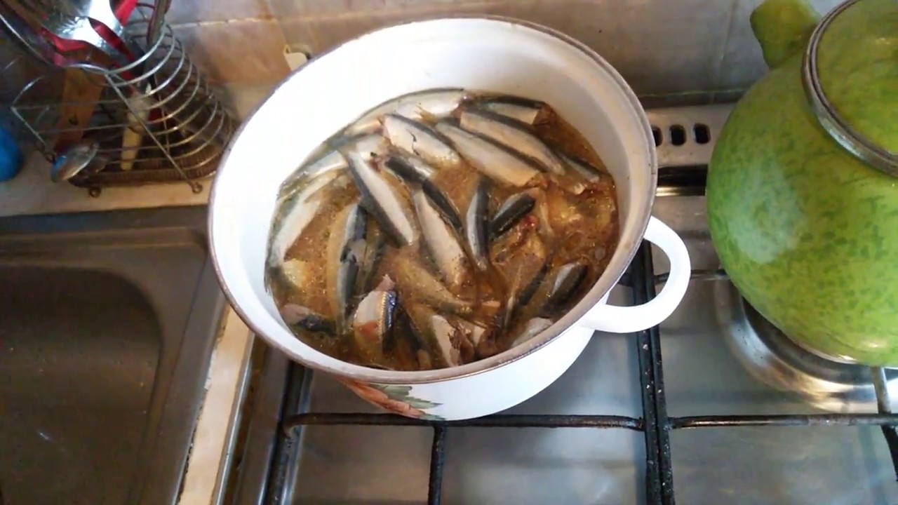 Ну очень вкусные шпроты из салаки