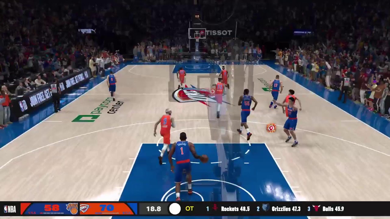 BW Pre-Season Finals Game 2 : Thunder x Knicks