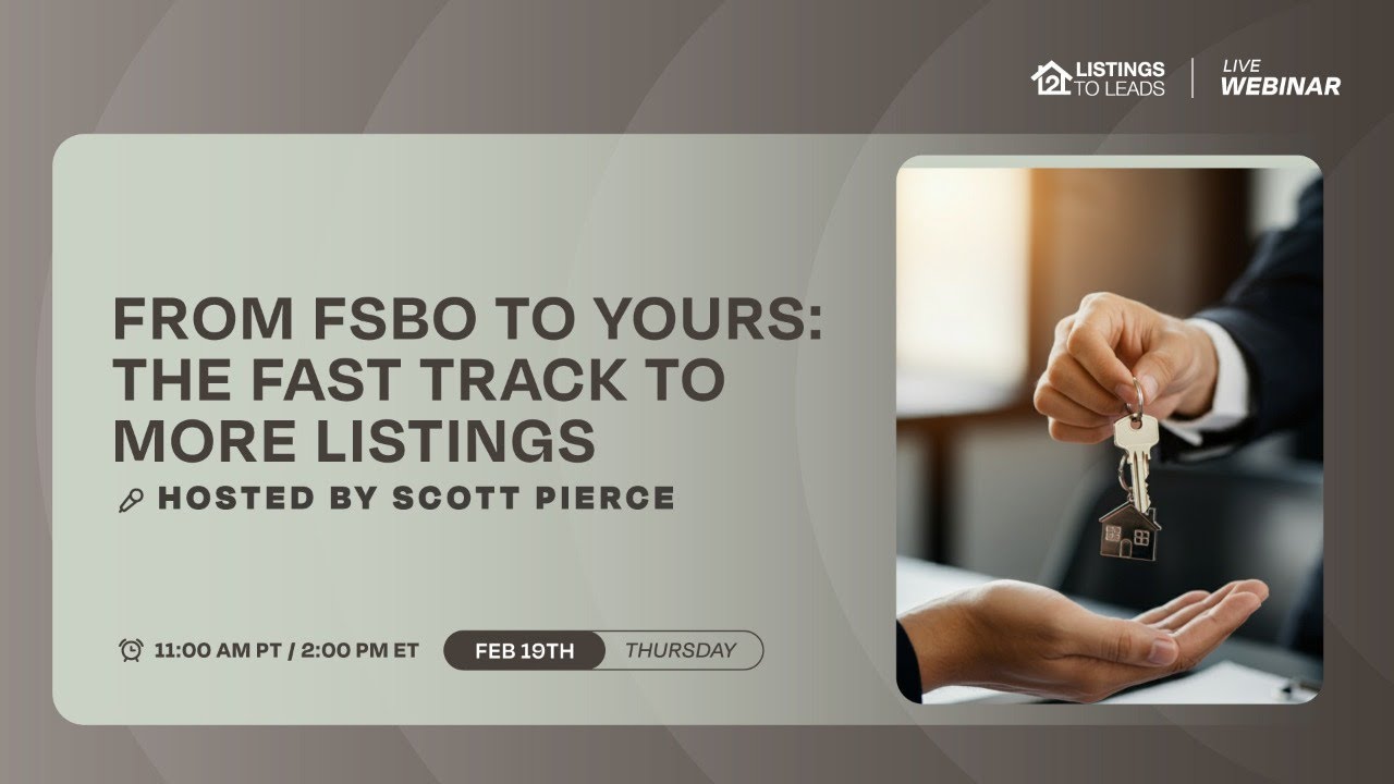 From FSBO to Yours: The Fast Track to More Listings