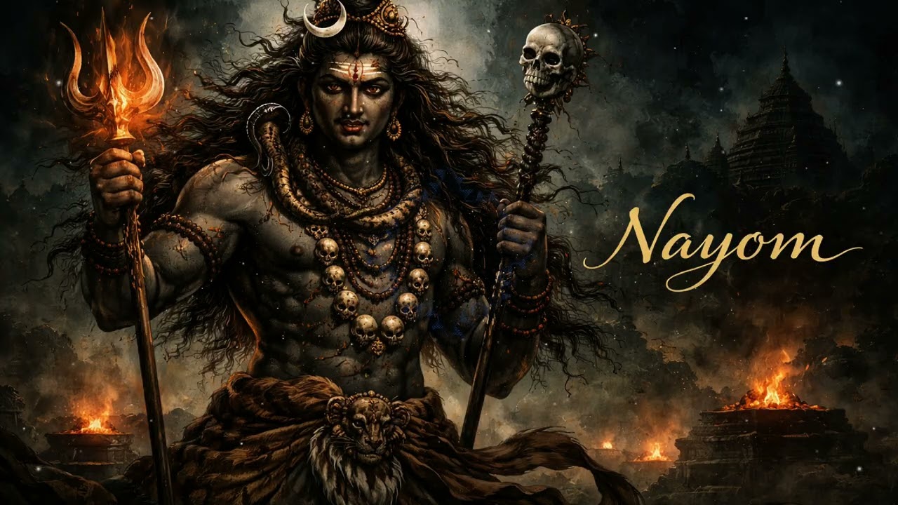 This will melt away your ILLUSIONS | Kala Bhairava Dhyanam | Fierce Shiva Meditation