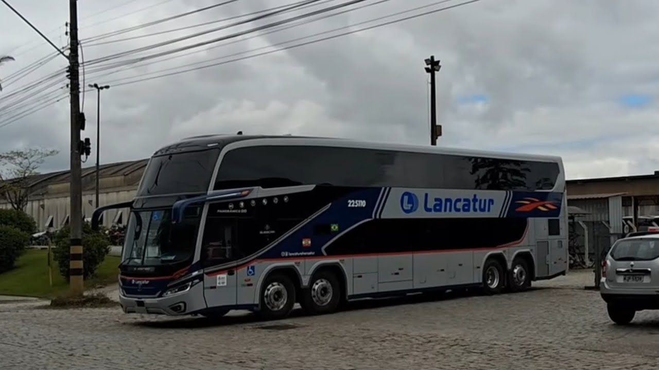 Movimento De Ônibus Na Fábrica Da Busscar Com  Belíssimos Panorâmico DD Da Lancatur E Muito Mais 