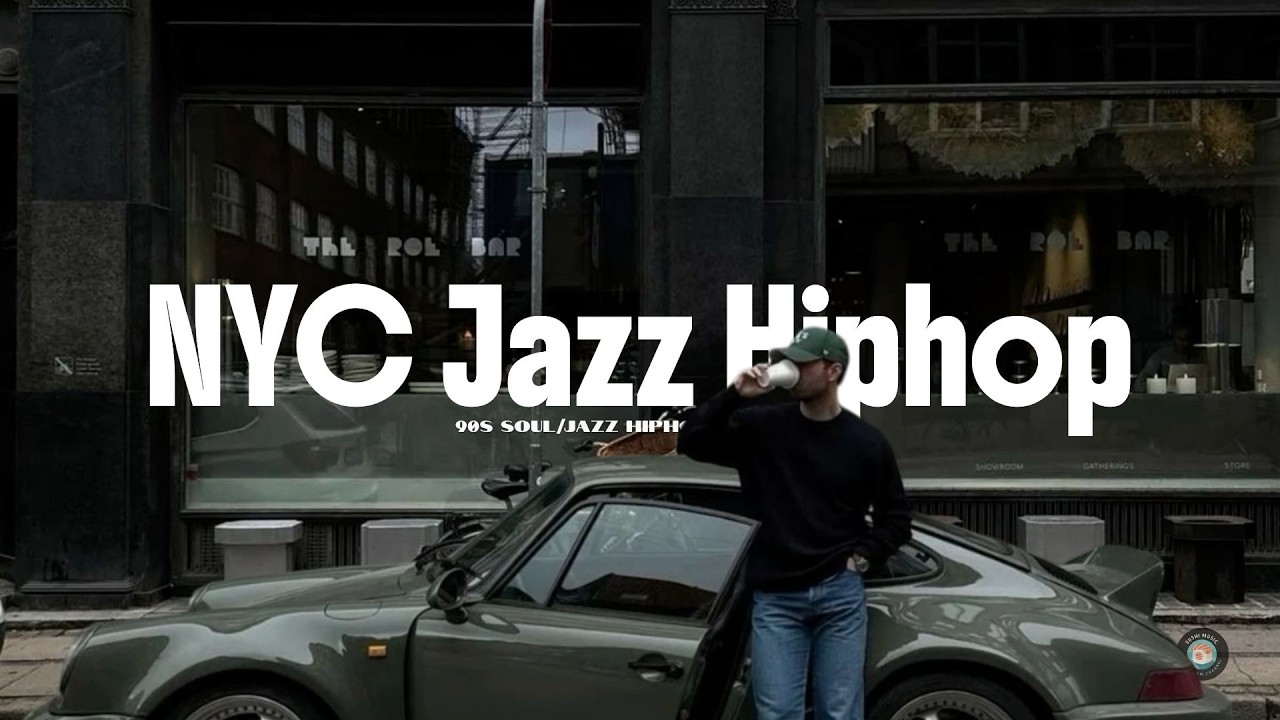 NYC JAZZ RAP | 90s SOUL HIPHOP BOOMBAP | Walking / background / Room work / relax | Indigo blue