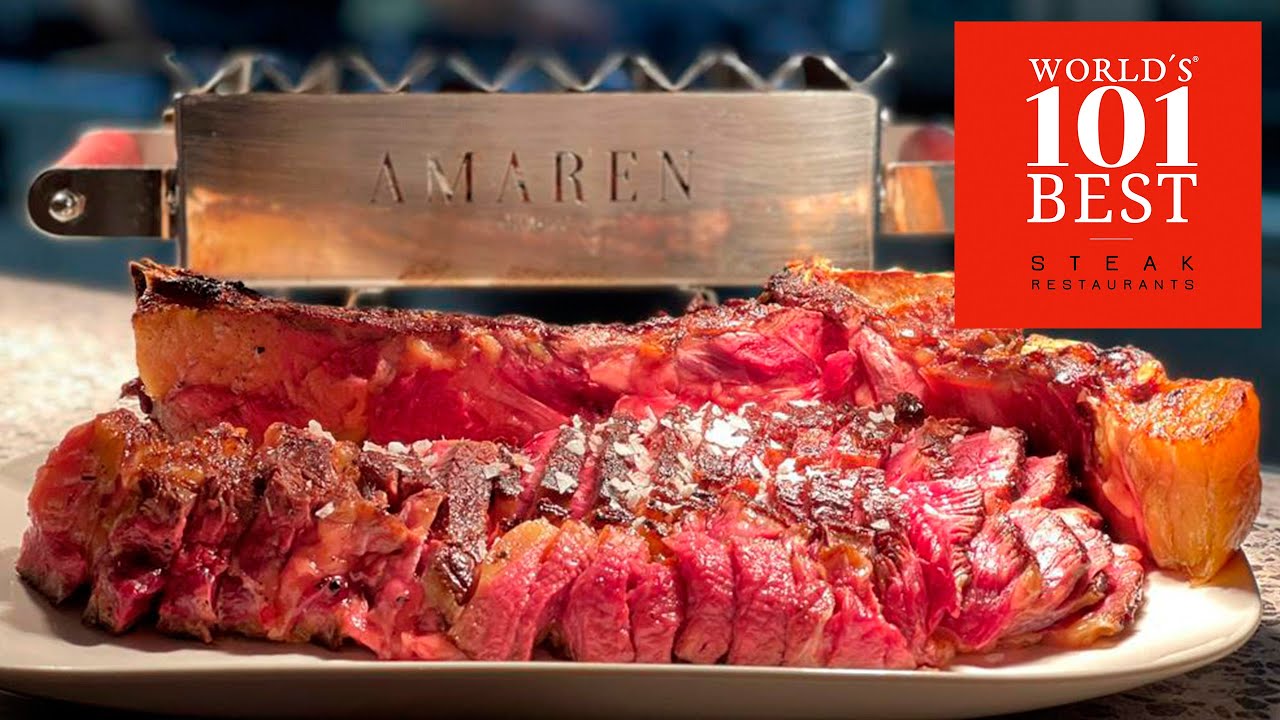 Amaren Nº14 del MUNDO. Chuleta de Buey Wagyu A5.