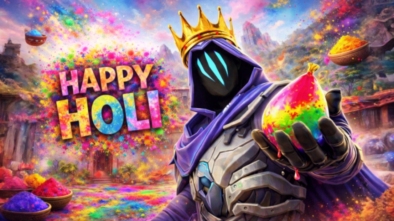 Aaj Sabko Rang Lagana Hai 🔫 Valorant Live | let's play holi !!!