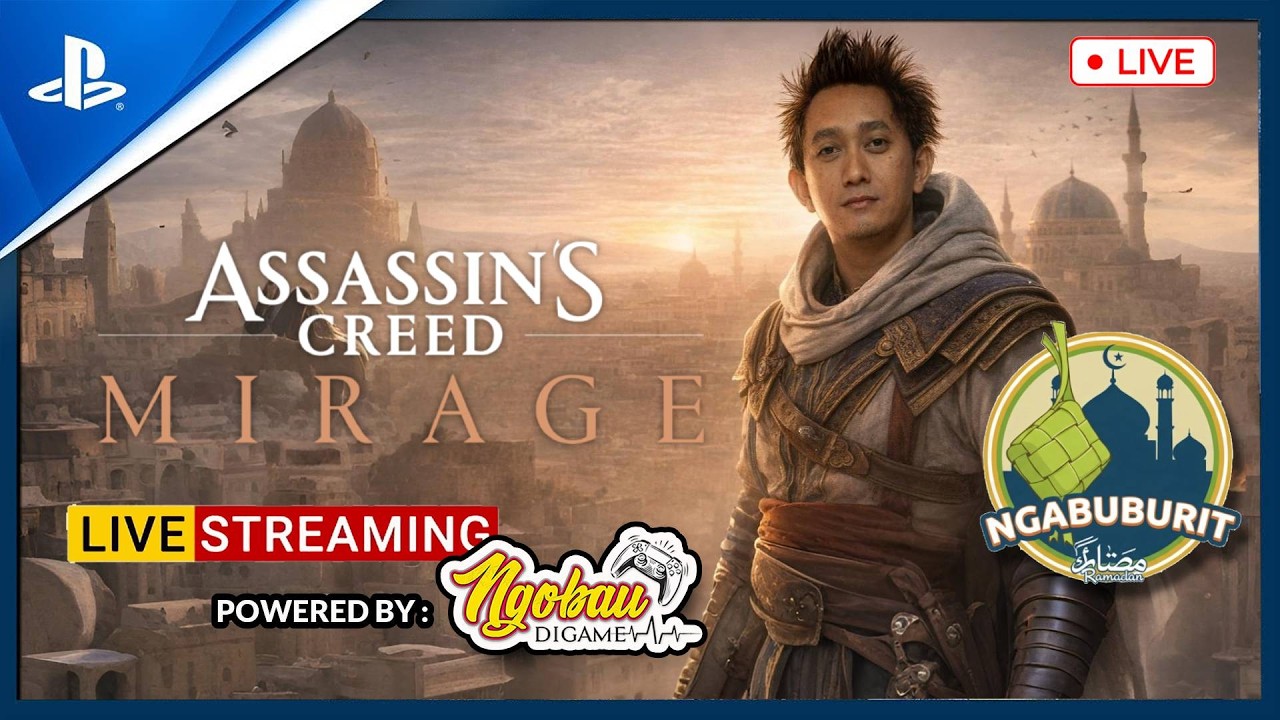 [LIVE] Ngabuburit di Baghdad | Assassin's Creed Mirage (PS5) Gameplay Indonesia Hari 15