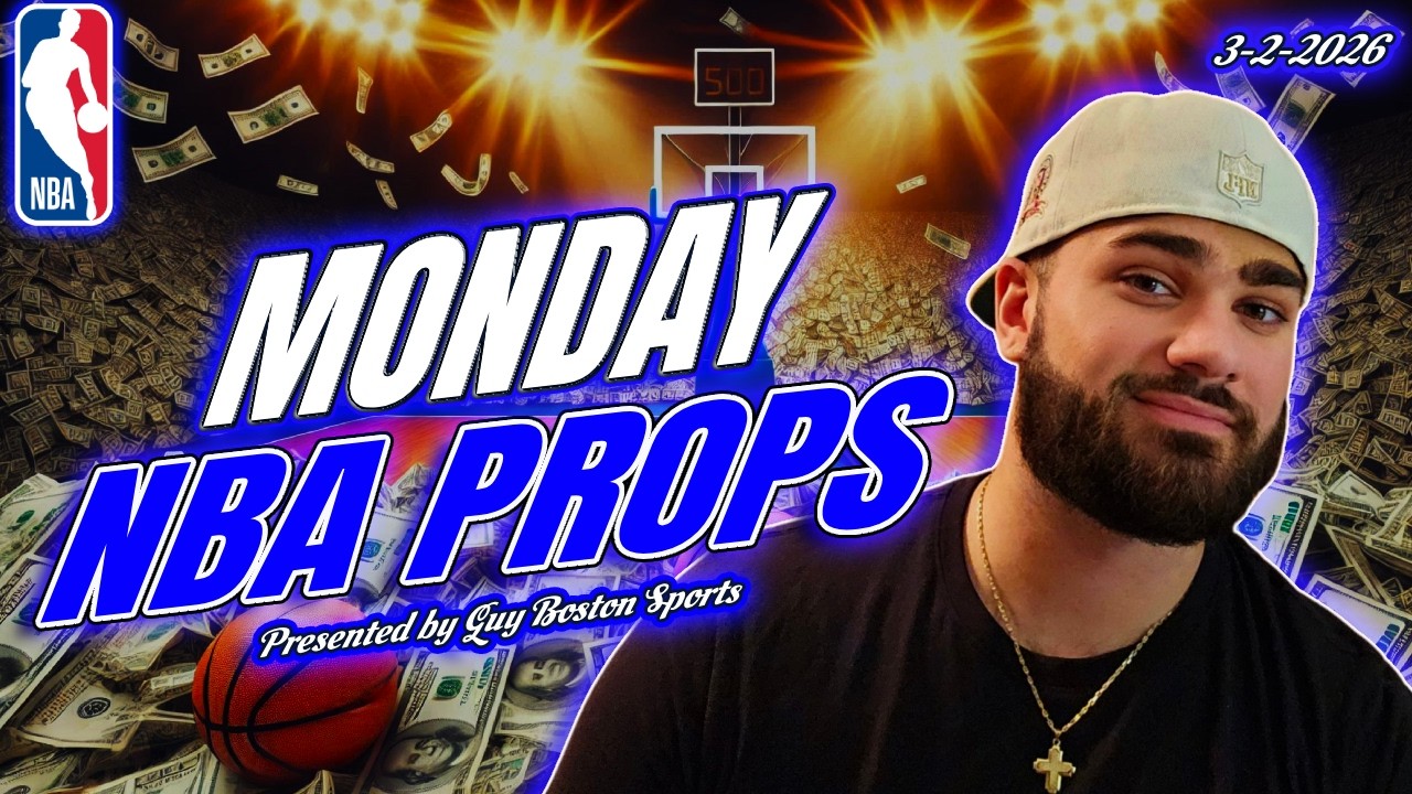 NBA Player Props Today Monday 3/2/2026 | FREE NBA Best Bets and Player Props