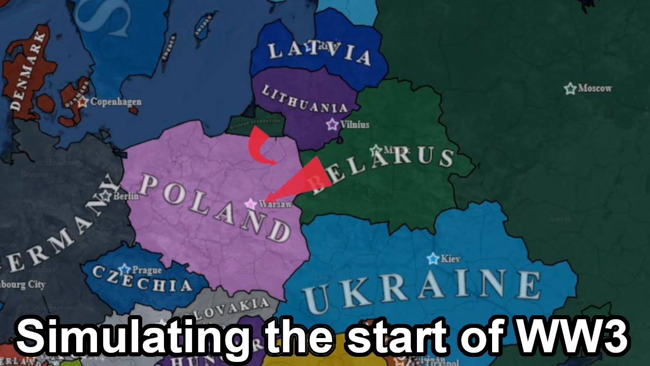 Simulating what would happen if Russia Attacked Poland in Pax Historia