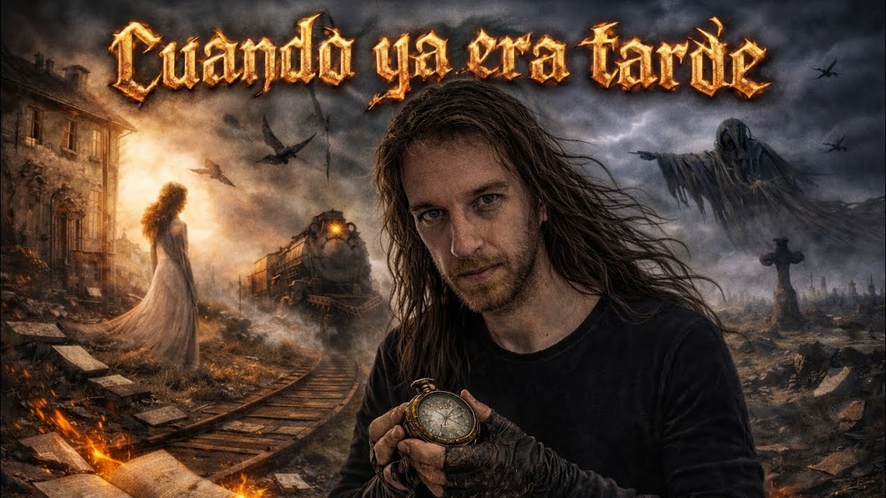 Cuando ya era tarde (metal version) letra y música de Akis París 