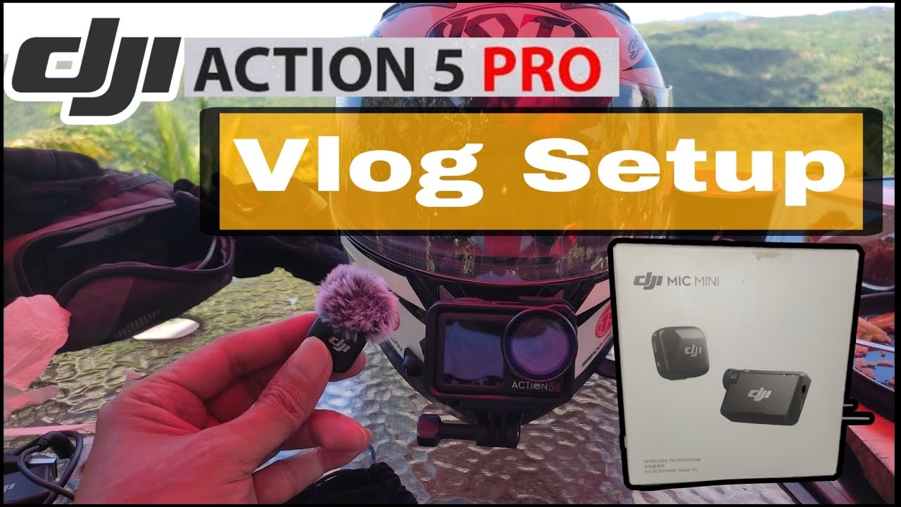 Vlogging Setup ko sa DJI Osmo Action 5 Pro with DJI Mic Mini | Philippines