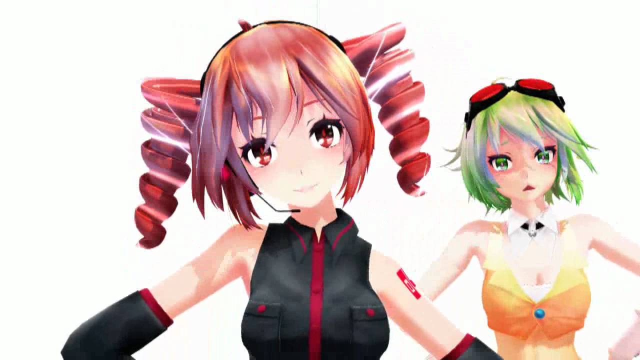[MMD] Fukkireta - Kasane Teto (Append Miku,Append Neru,Haku,Luka,Rin,Gumi)