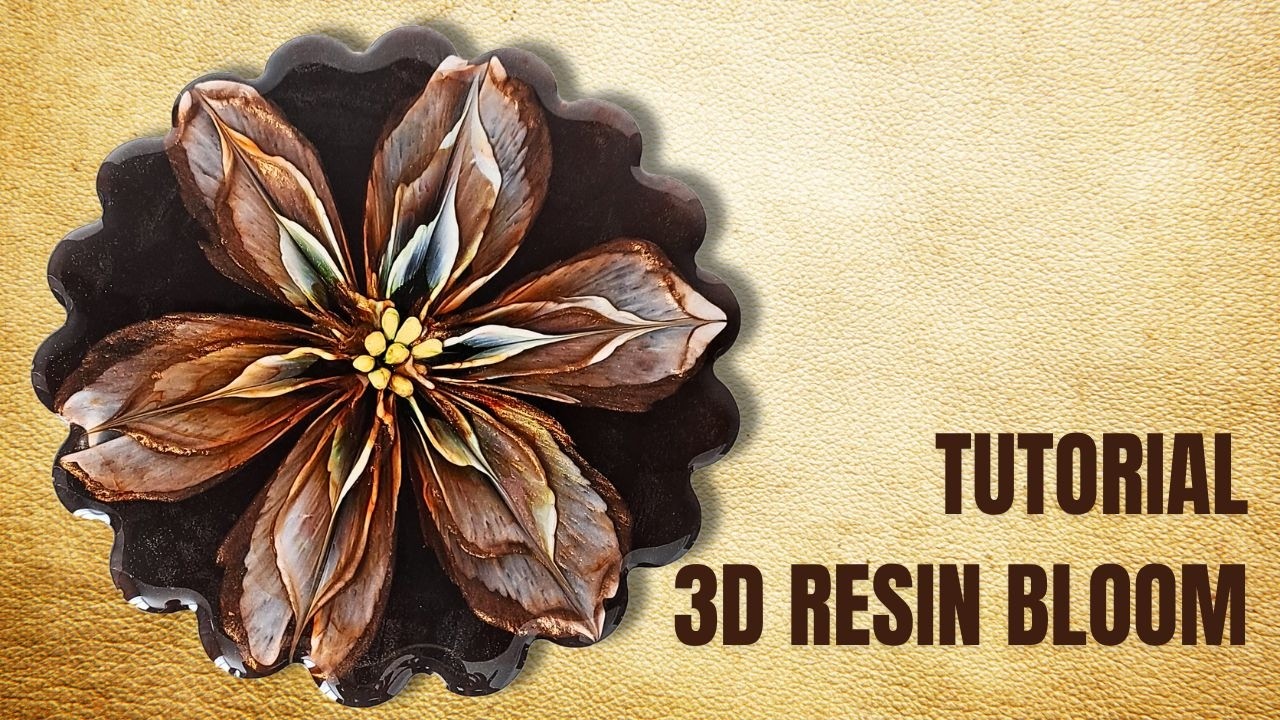 Early Autumn 3D RESIN BLOOM Tutorial