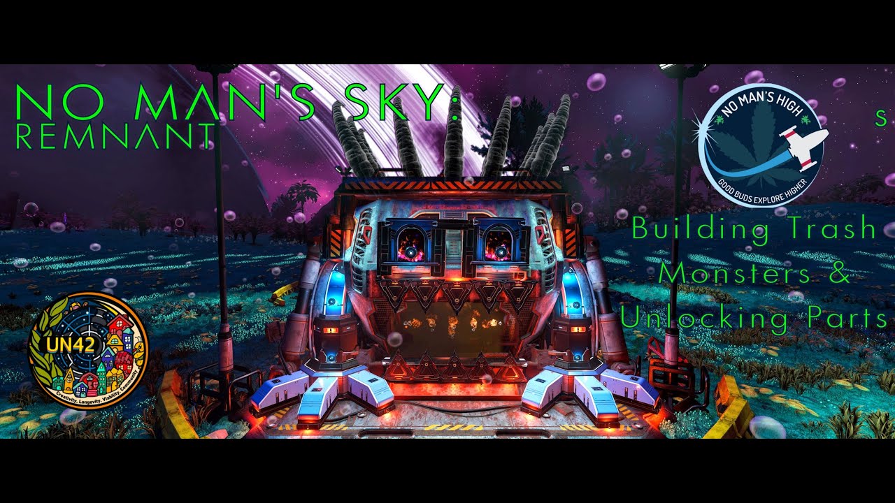 No Man's Sky: Remnant - Building Trash Monsers & More