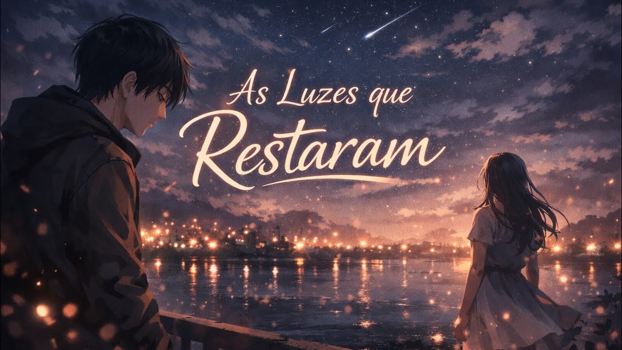 🌙✨ As Luzes que Restaram – Uma história entre o adeus e o que ainda brilha