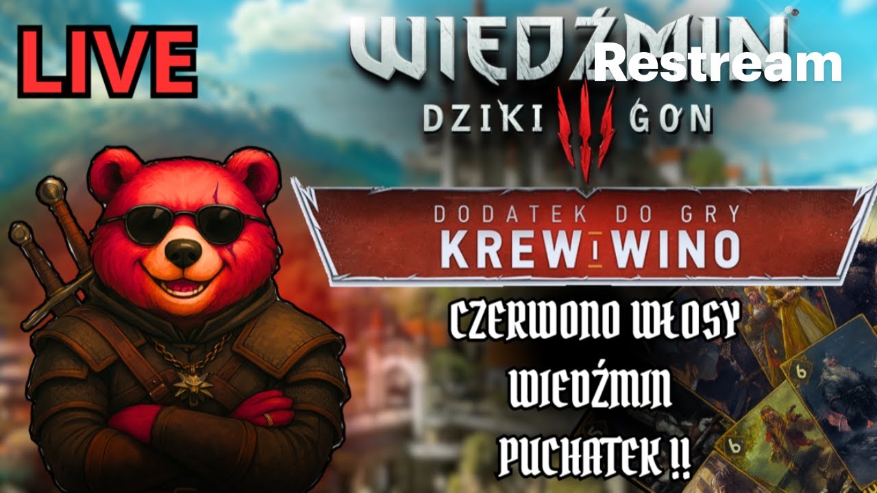 UMA POLUJE  NA WAMPIRKA !!!  | WIEDŹMIN 3 DZIKI GON : KREW I WINO  | STREAM