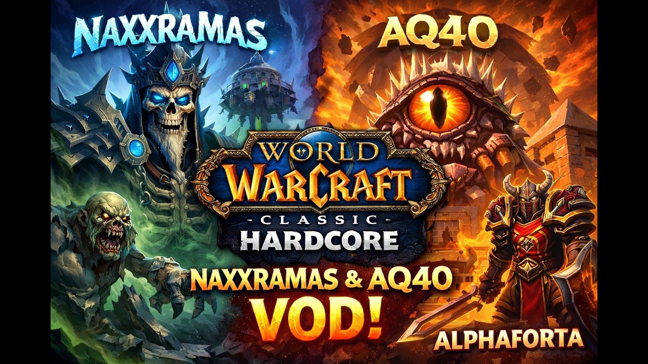 [FR/ENG] WOW CLASSIC HC - First Naxx & AQ40 as Warrior
