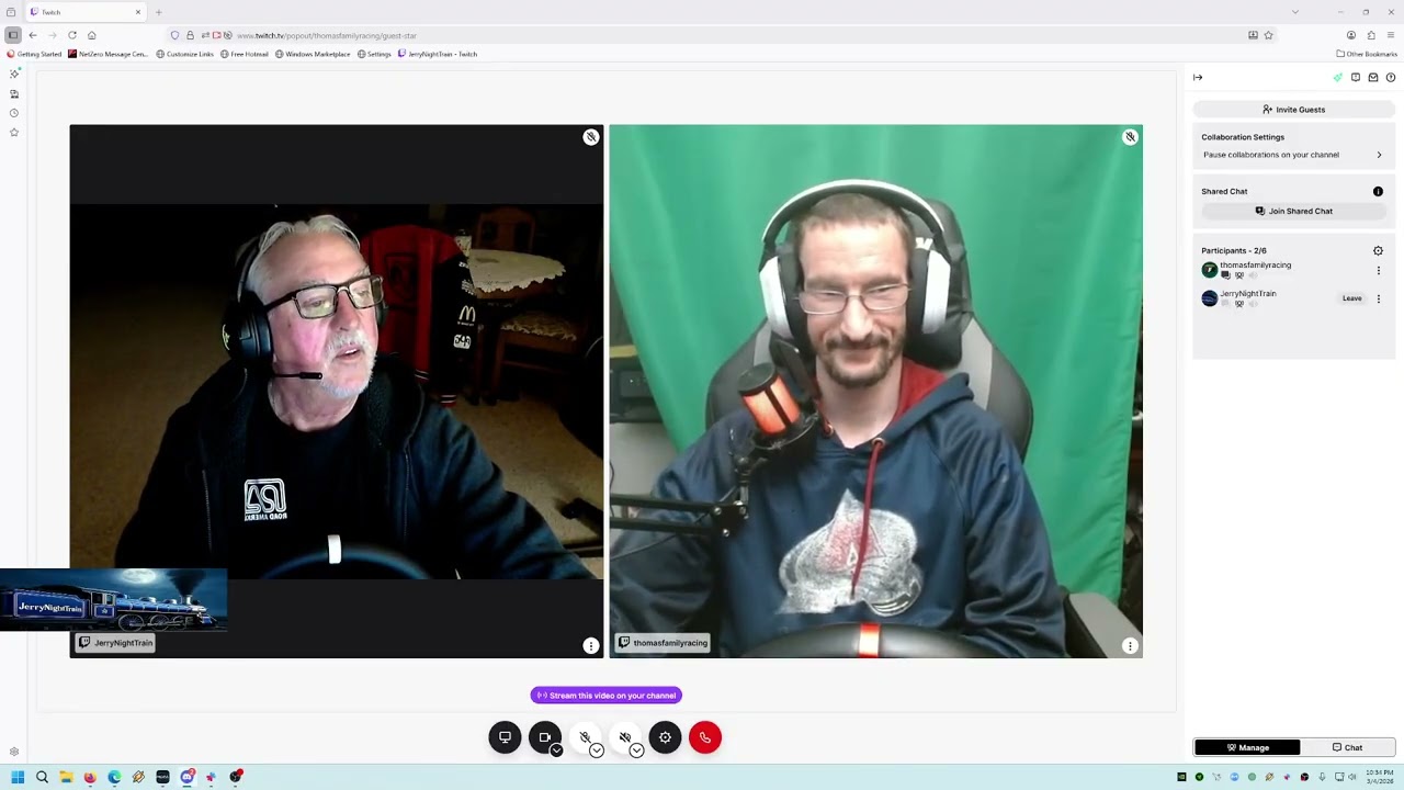 Curtis Thomas and I talk about our nights racing issues and the NEW iracing season