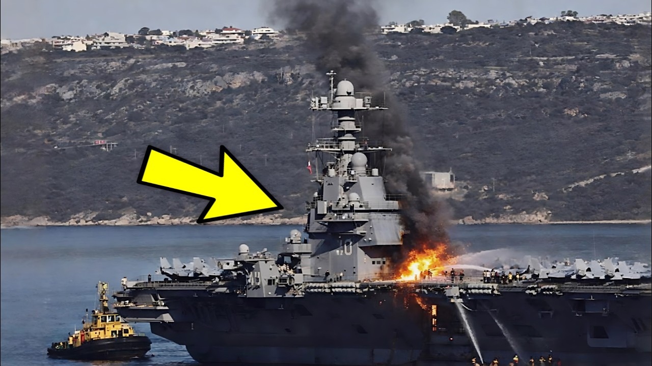Почему пожар на борту USS Ford никак не повлиял на ситуацию в Ормузском проливе