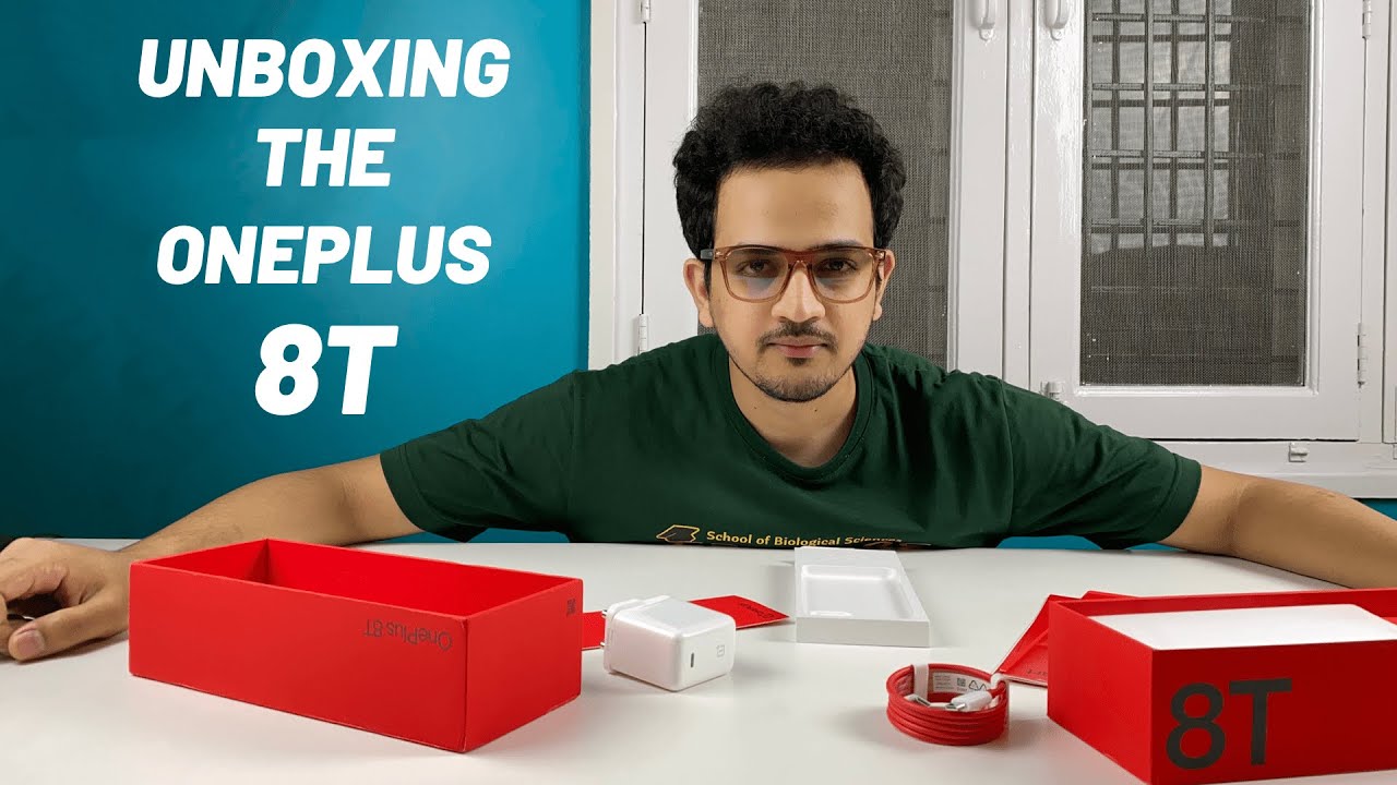 OnePlus 8T (Lunar Silver) - Unboxing and First Impressions!
