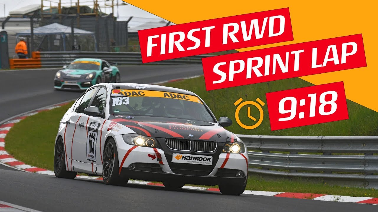 BMW E90 325i VLN V4- First Nordschleife sprint lap in a rear wheel drive