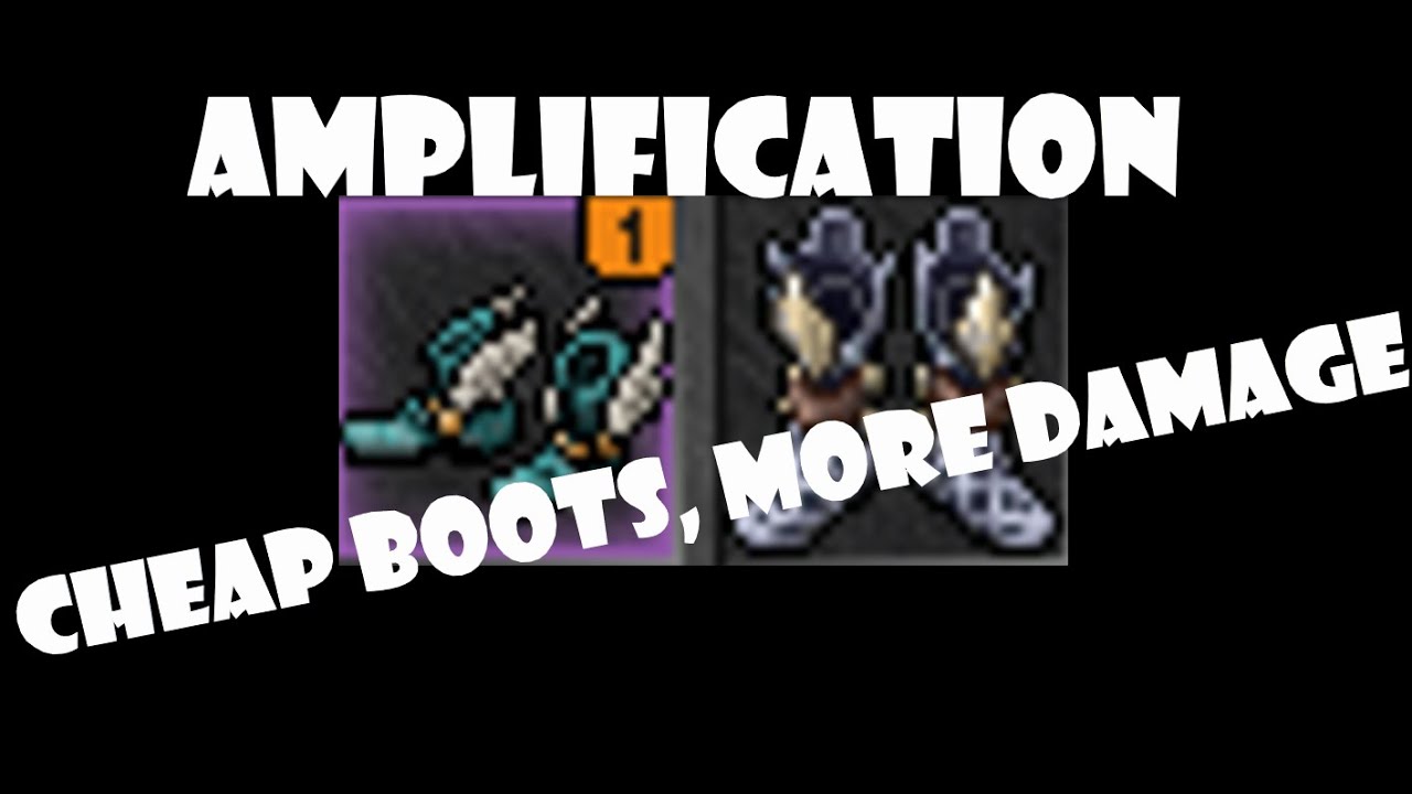 Amplification - Winged boots?