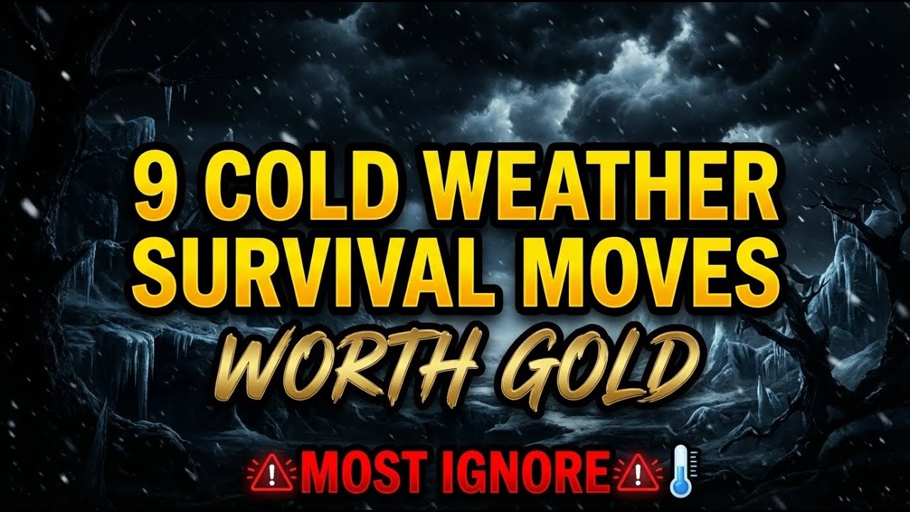 9 Cold Weather Survival Moves That'll Be WORTH GOLD (Most Ignore)