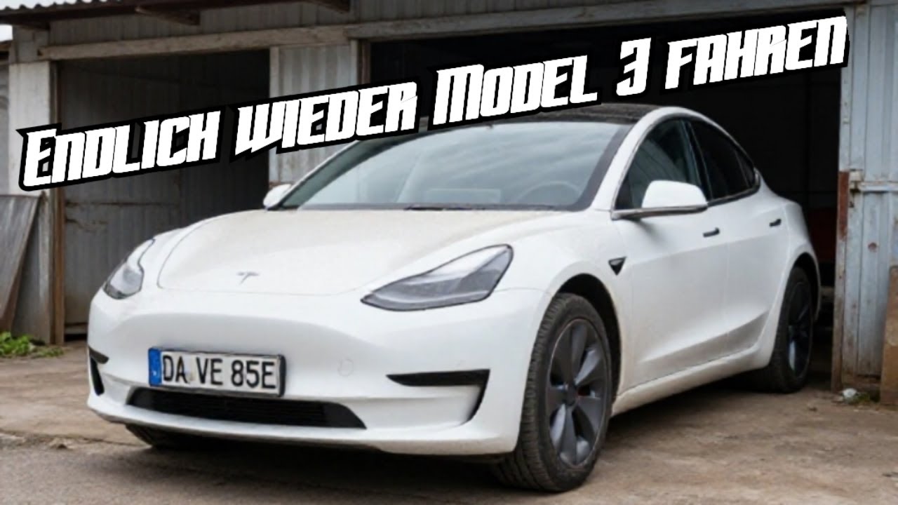 Tesla Model 3 nach 2 monatiger Pause
