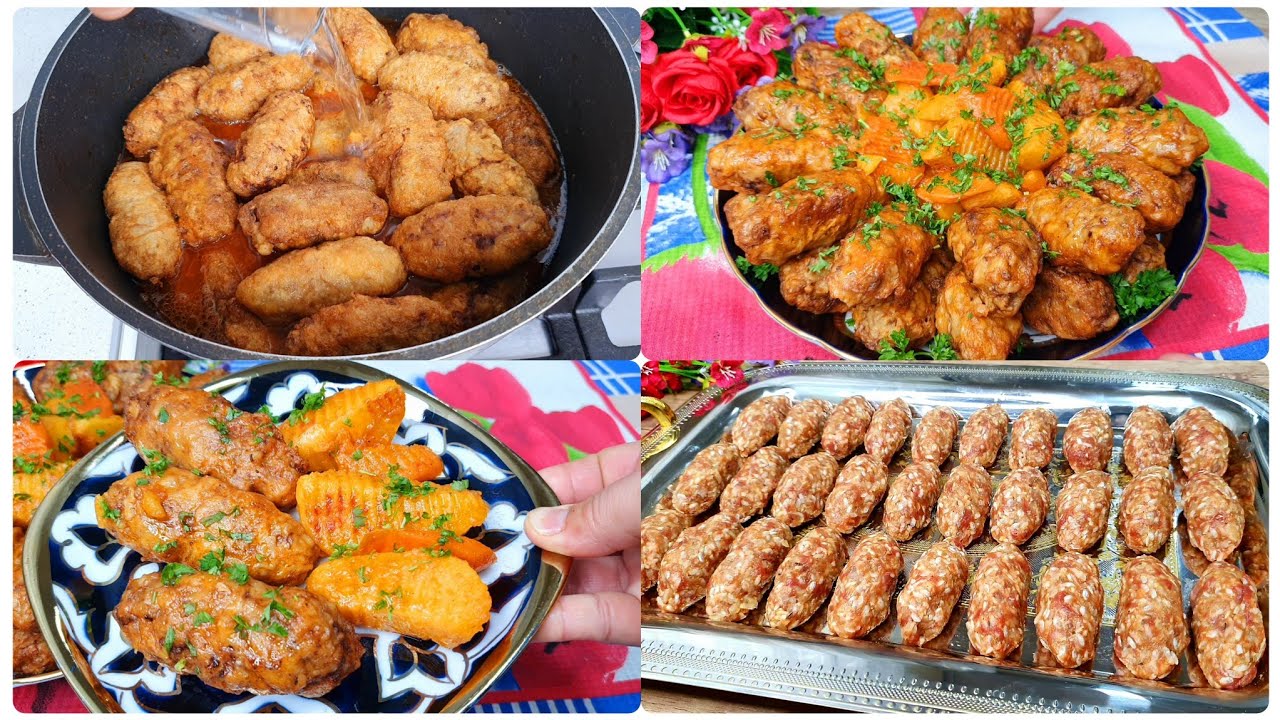 Такую вкуснятину из ФАРША нужно срочно готовить! Дешево Просто, Вкусно❗Озгина Кийма ва баракали таом