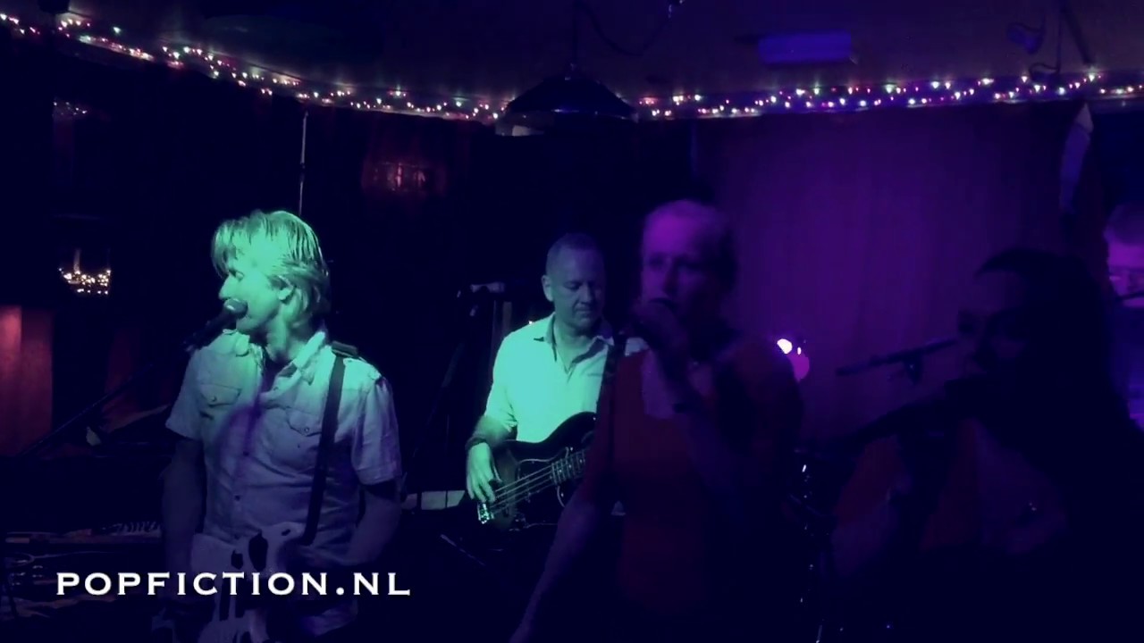Optreden met mijn band Pop Fiction