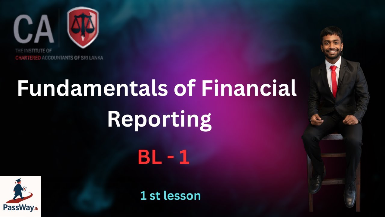 CA - BL1 | 1. The Context and Purpose of Financial Statements for External Reporting