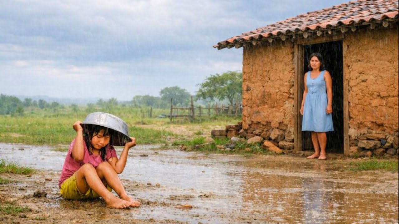 Viúva Vê Menina ABANDONADA na CHUVA com uma Tampa na Cabeça… Até Descobrir a Verdade...