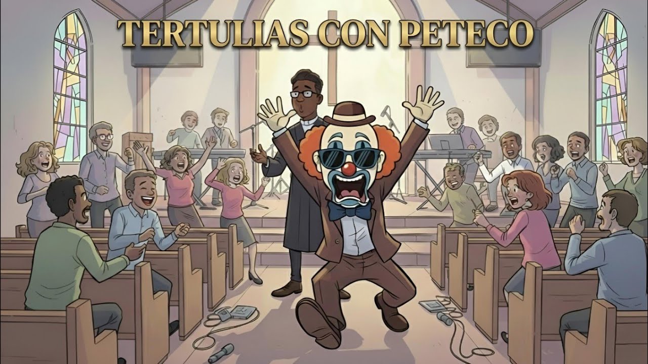 NACHO LIBRE en CANAL 10 & PETECO en la IGLESIA EVANGELICA | Tertulias con Peteco