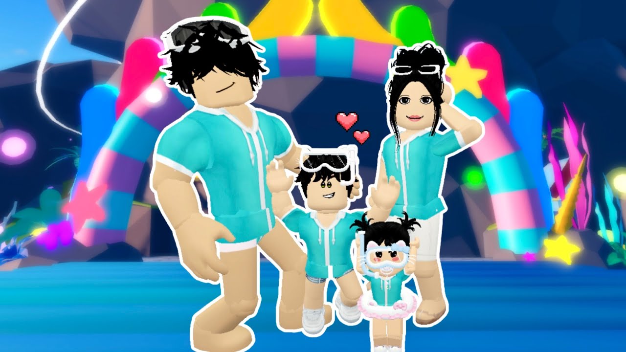 HARI PERTAMA LIBUR SEKOLAH KITA PERGI KE TAMAN AIR TOPIA | 💖 Livetopia Roleplay Indonesia